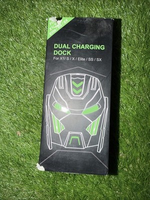 Dual Charging Dock For Xbox One Controllers With Two Rechargeable Brand New 1E