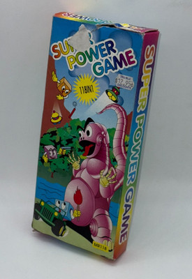POWER GAME - SUPER BRICK GAME - 118 in 1 LCD Game & Watch Portable Console - NEW
