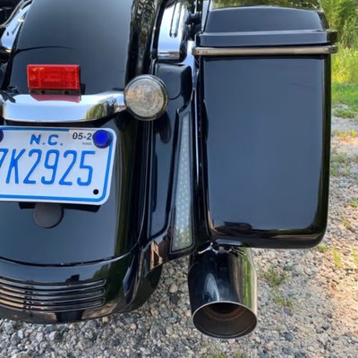 Custom Dynamics, Hintere Led Paneele Für Touring. Schwarz 14-23 STREET
