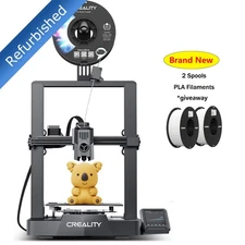 Refurbished Creality Ender 3 V3 KE 3D Printer with 2 Spools New PLA Filament