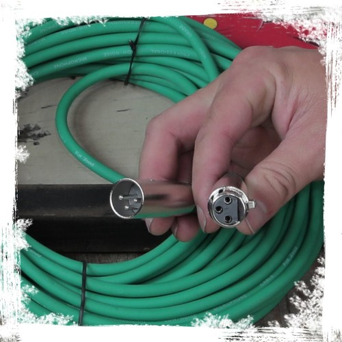 FAT TOAD XLR Microphone Cables 50Ft 2 PACK - DJ Pro Audio Studio Mic Cord Wire - Afbeelding 7 van 14