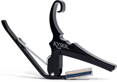 Kyser Quick-Change Capo for 6-String Acoustic Guitars, Model # KG6BA