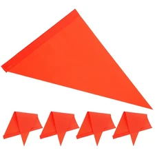 5 Pcs Scooter Flag Bicycle Safety Cycling Warning Flags Bike Visibility