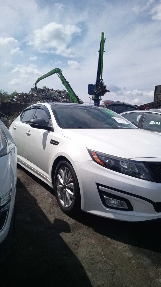 Espejo retrovisor derecho KIA OPTIMA 2015 blanco OEM 88100 - 139 k millas Foto 4 de 4