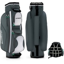 Lightweight Golf Bag with 14 Dividers and 7 Pockets for Effortless Golfing