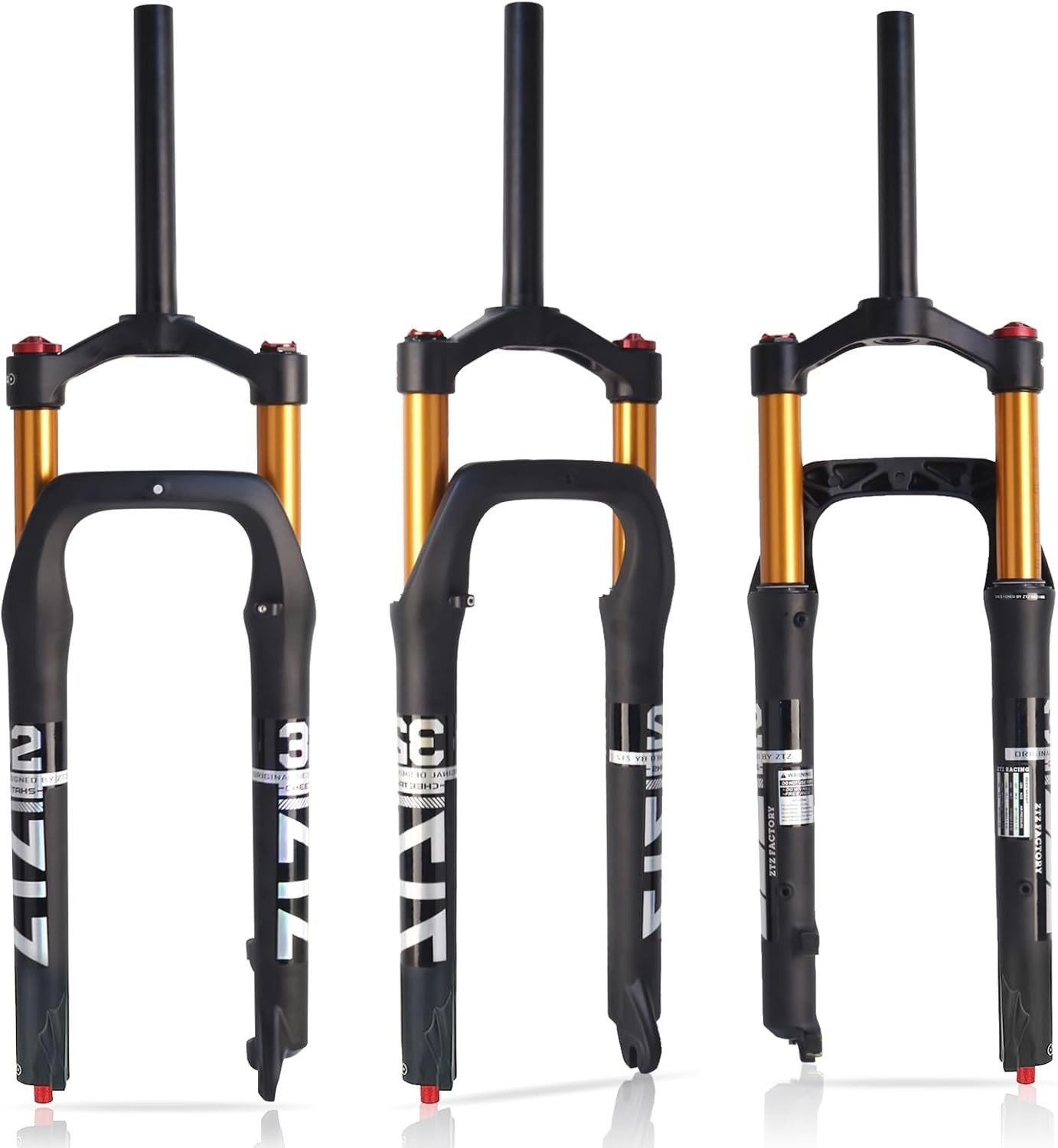 ZTZ 26" Fat Tire MTB Air Suspension Fork, for Snow Beach XC Mountain Bike - HOT