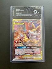 Charizard e Braixen GX SM230 2019 ITA Promo Full Art Foil AiGrading 9.5