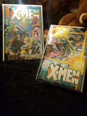 X-men Alpha & Omega - vf+ S lobdell - 1995  age of Apocalypse core 1st & last