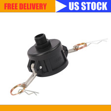 275/330 Gallon IBC Tote Water Tank Drain Adapter 2"Cam Lock for Garden Hose 3/4"