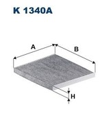 Filter Innenraumluft Filtron K 1340A FÜR Hyundai KIA Innenraumfilter