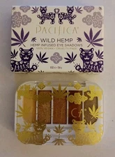 PACIFICA Wild Hemp Infused Eye Shadows Palette 3.6g/.12 oz NEW IN BOX