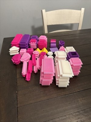 Picasso Tiles Bristle Shape Blocks Learning Toy Stacking