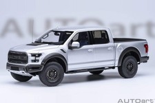 AUTOart 2019 Ford F-150 Raptor Supercrew Ingot Silver 1:18 72950