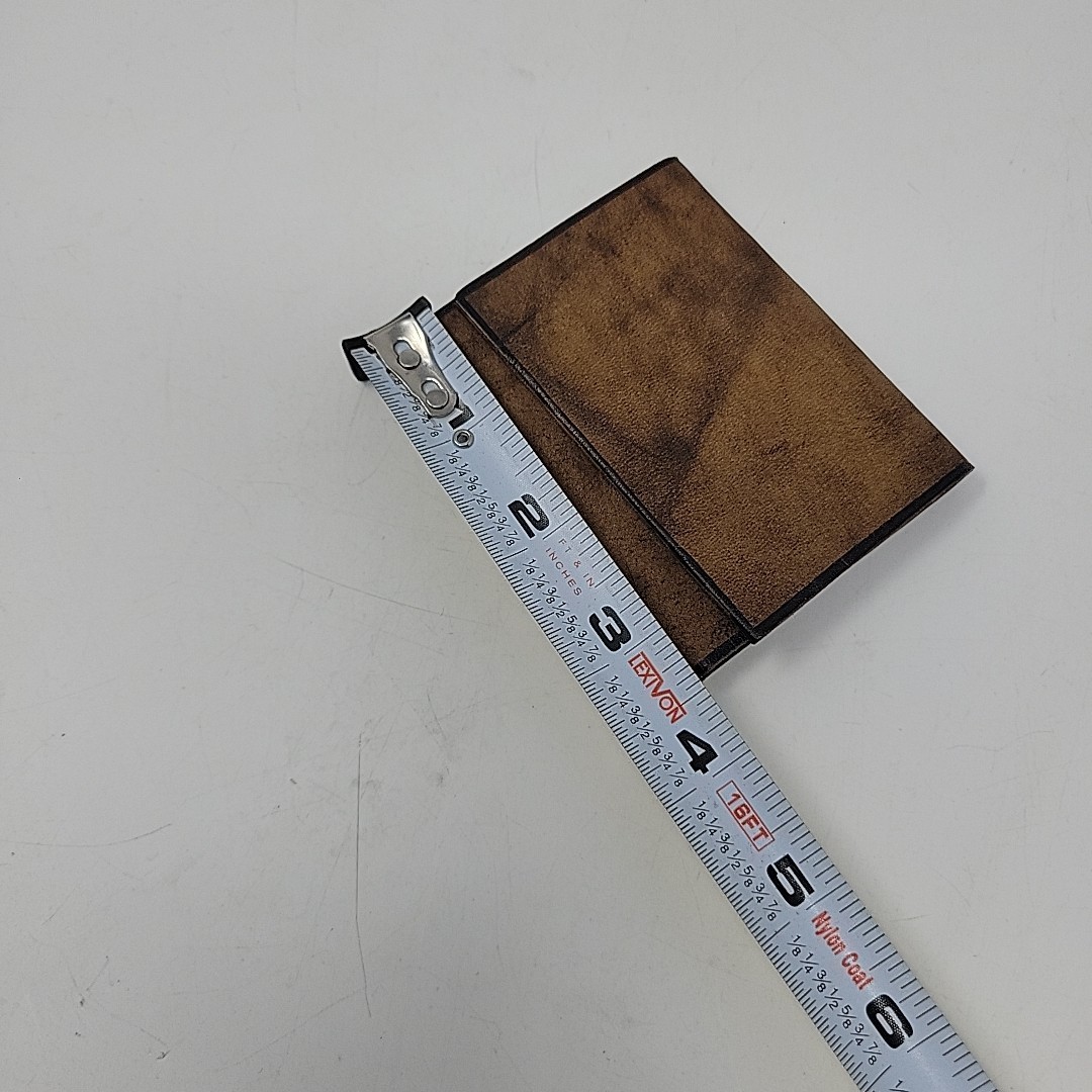 Vintage Rolfs 8 Hook Key Kaddy Case Holder Genuine Leather Cowhide w Box image 4