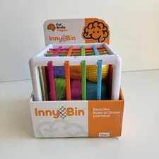 Fat Brain Toys Inny Bin Baby Sensory Develop Learn Shape Sorter Montessori