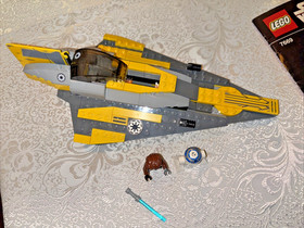 LEGO Star Wars Anakin's Jedi Starfighter (7669)  w/Minifigs Instructions