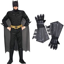 Rubie's Official DC Comics Dark Knight Rises Batman Adult Costume, Deluxe Muscle
