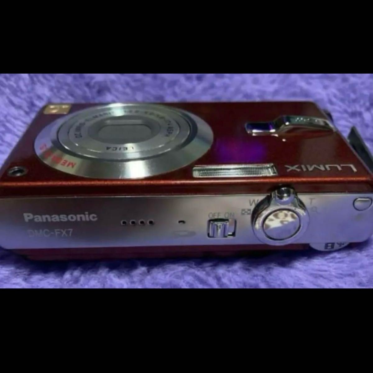 Panasonic DMC-FX7 レッド Panasonic LUMIX DMC FX7 digital camera Red | eBay