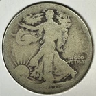 1917-D Reverse Mint Mark, 50C Walking Liberty Half Dollar (89890)