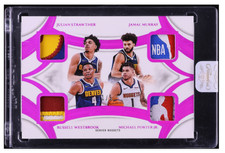 2024 Panini Flawless Quad Westbrook/Strawther/Murray/Porter Jr Dual Logoman /5
