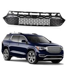 Front Bumper Lower Grille Compatible with GMC Acadia 2017-2019 Front Bumper