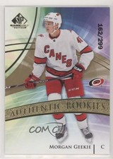 2020 SP Game Used Authentic Rookies Golden Burst 162/299 Morgan Geekie #154 0m4e