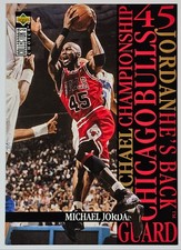 1995-96 Upper Deck Collectors Choice He's Back #M4 Michael Jordan Chicago Bulls
