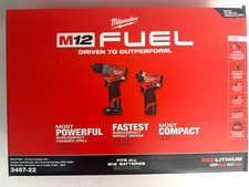 [NEW] (3497-22) Milwaukee M12 FUEL 2-Tool Com...