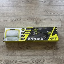 Portable Blackhawk Backyard Soccer Goal - Fiberglass & Steel Construction