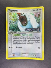 Vigoroth Deoxys 50/107 Reverse Holo Pokemon TCG Stamped LP