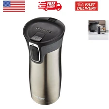 West Loop Stainless Steel Travel Mug with AUTOSEAL Lid, 16oz., Stainless Stee...