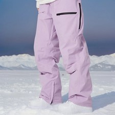 Adult Winter Skiing Pants Women Warm Ski Trousers Men Loose Snow Pants 2025 New