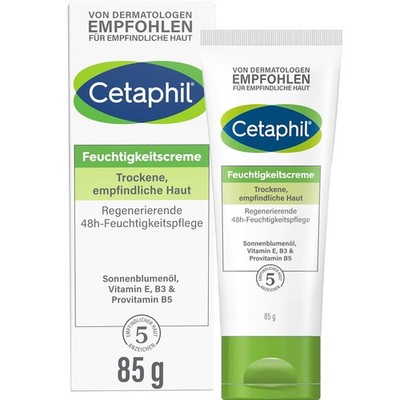 Cetaphil Feuchtigkeitscreme, Für trockene, empfindliche Haut