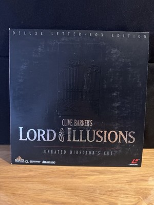 Clive Barker s LORD OF ILLUSIONS   LaserDisc Deluxe  (Unrated Director s Cut)