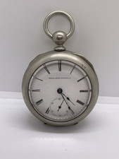 ANTIQUE 18s ELGIN POCKET WATCH KEY WIND VINTA...