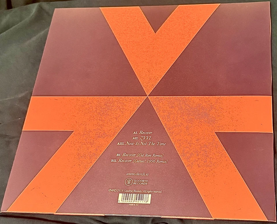 CHVRCHES Recover EP 12" Vinyl 2013 UK Record Store Day Excl only 500 made NM/VG - Image 2 of 3
