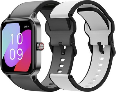 SPC Smartwatch GPS AMOLED 9 Tage Akku SOS 100 Sportmodi 2 Armbänder
