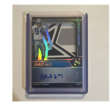 Panini 2025 Silhouette Charles Haley Dallas Cowboys Patch Autograph /75 SICK MEM