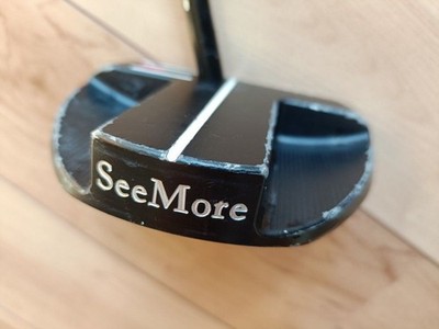 SeeMore Seymour Putter Golf Club Black SB-1 Center Shaft with Head