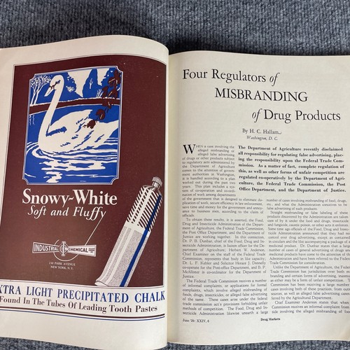 The Drug Markets Magazine June 1929 Dow Chemicals Trade Journal - Picture 11 of 11