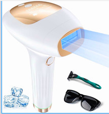 Xsoul Cool-Silk IPL Hair Removal Device Ice Cooling Auto/Manual 9 Settings