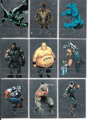 2023 Fleer Ultra Wolverine - 50 Karten Medaillons Chase Set NM Upper Deck