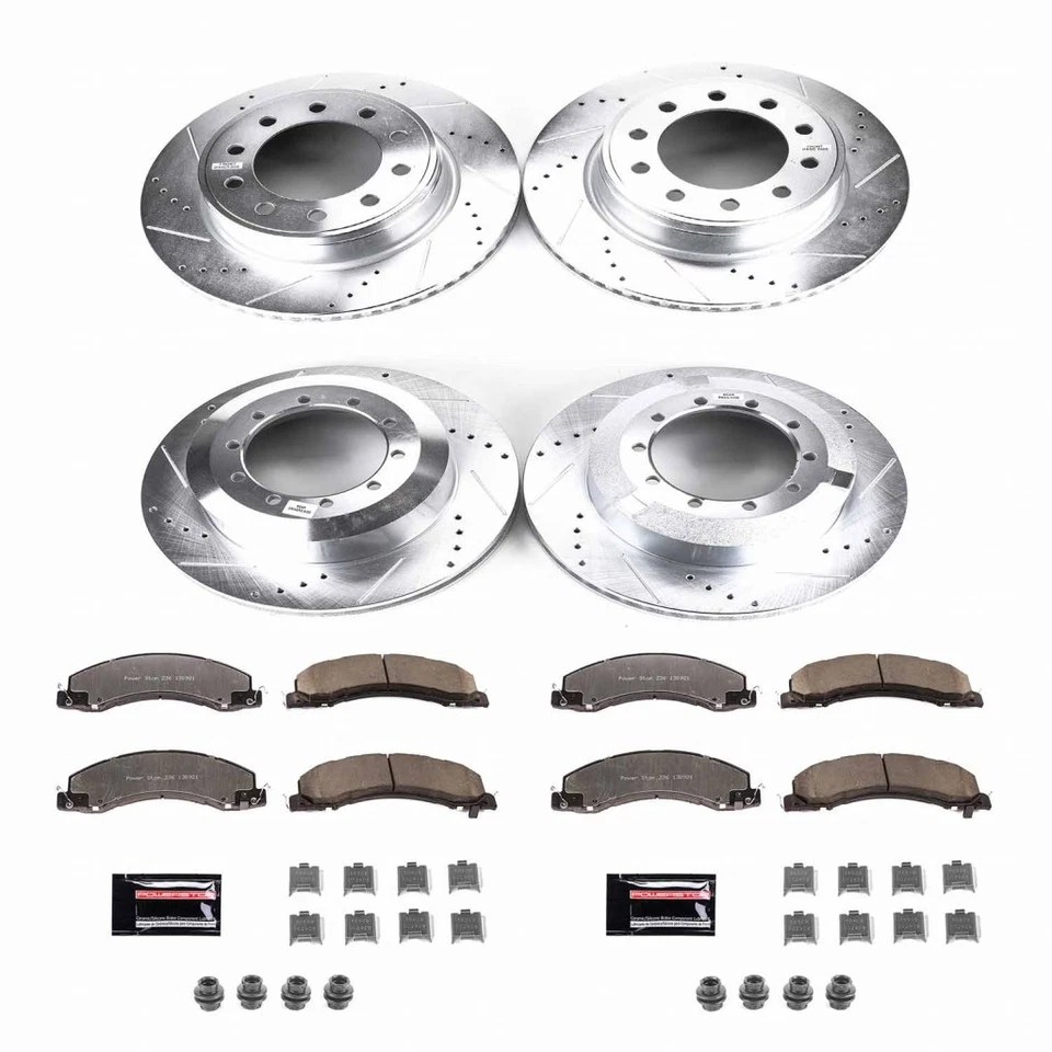Power Stop Brake Kit For Ram 4500 2011 2012 Front & Rear Z36 Truck & Tow Foto 2 de 4