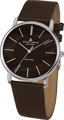 Jacques Lemans - Eco Power Solar Wood - 1-2105A - Herrenuhren