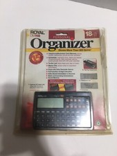 Royal DM118 Personal Organizer 18KB Memory Vintage