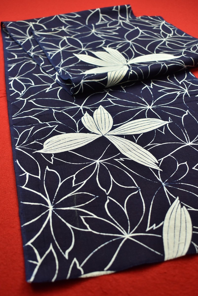 shigetoshi.1267‼️ Japanese Textile Vintage Cotton Antique BORO Indigo Blue