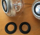 2x Apple Pro Speakers Ersatz Gummi Sicke/Membran  für G4 Cube iMac Lautsprecher