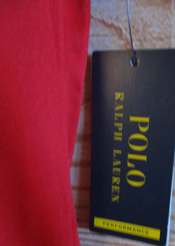 POLO RALPH LAUREN BOYS YOUTH RED PERFORMANCE T-SHIRT SIZE XL (18/20) - Picture 2 of 2