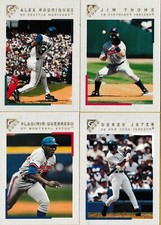 2000 Topps Gallery Baseball Card Base Set #1 - #100  No SP's Jeter Walker