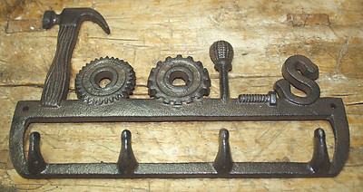 Key Rack Nautical 2 Heavy Cast Iron Octopus Towel Hanger Coat Hooks Hat Hook